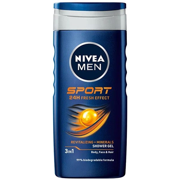 Nivea Men Sport tüsfürdő 250 ml