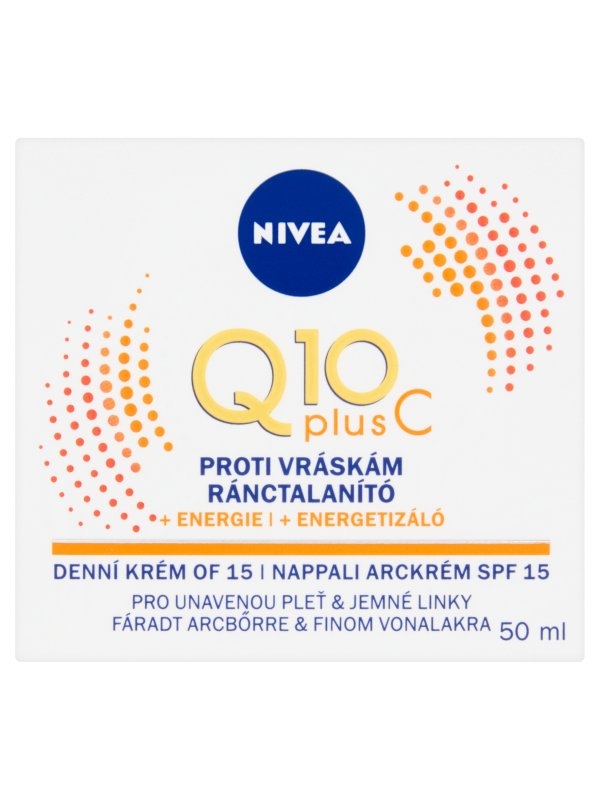 Nivea Q10 PlusC energetizáló Nappali arckrém, 50 ml