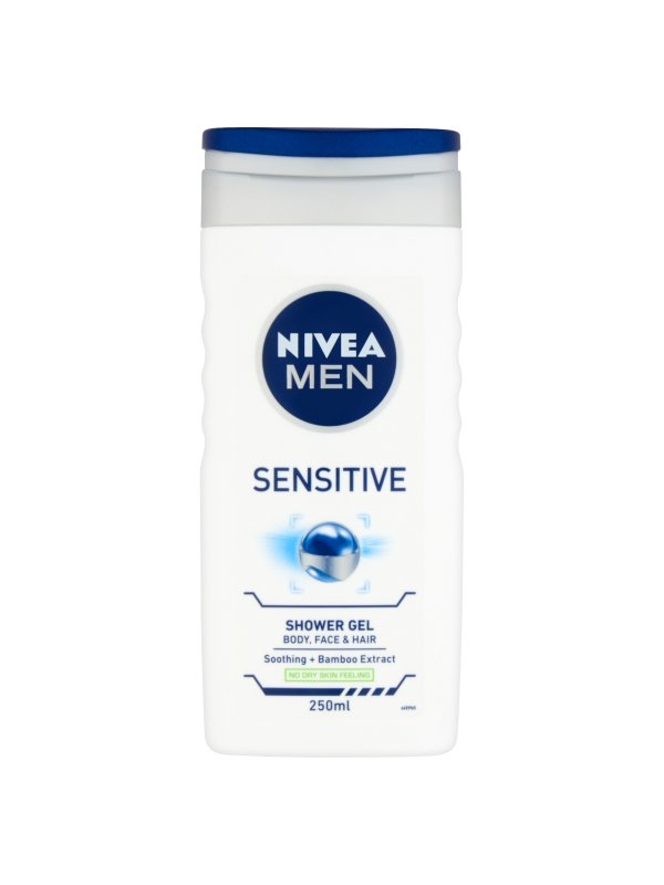 Nivea Men Sensitive tusfürdő 250 ml