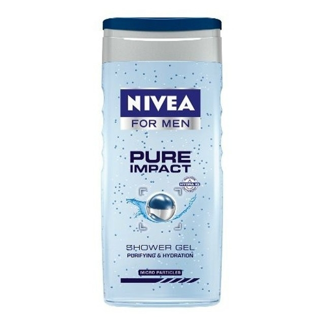 Nivea Men Pure Impact  tusfürdős 250 ml